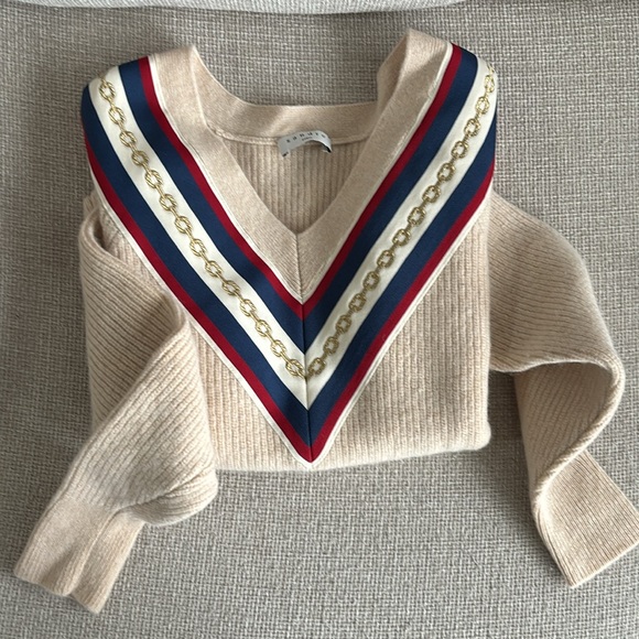 Gifts for Her 🎁 🇫🇷✨Sandro Size 0 Sweater - Picture 1 of 16